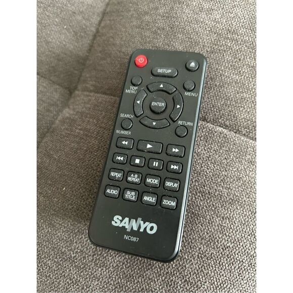 Sanyo NC087 remote  Dvd Player - Picture 1 of 4